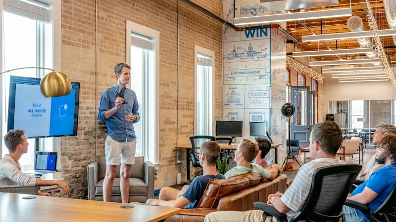 Product strategy and UX review session with the Trango Tech design pod