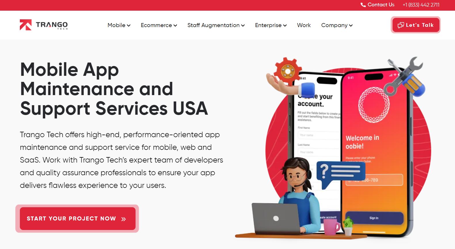 Mobile App Maintenance and Support Services | Trango Tech