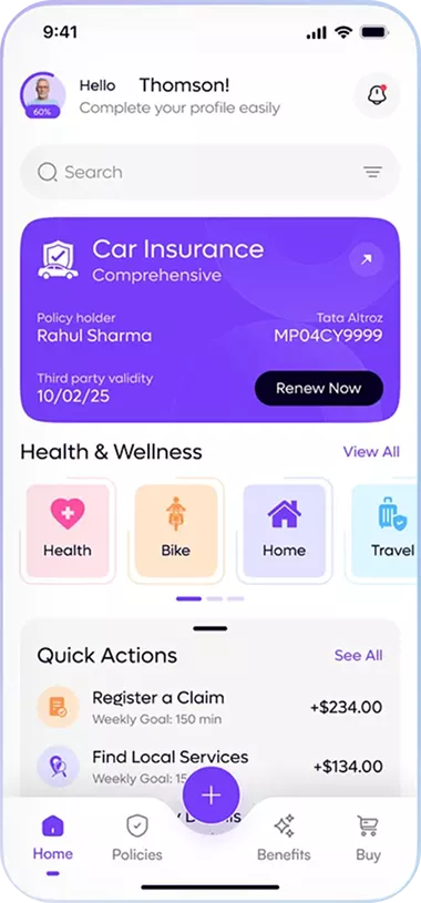 Insurance Agent App